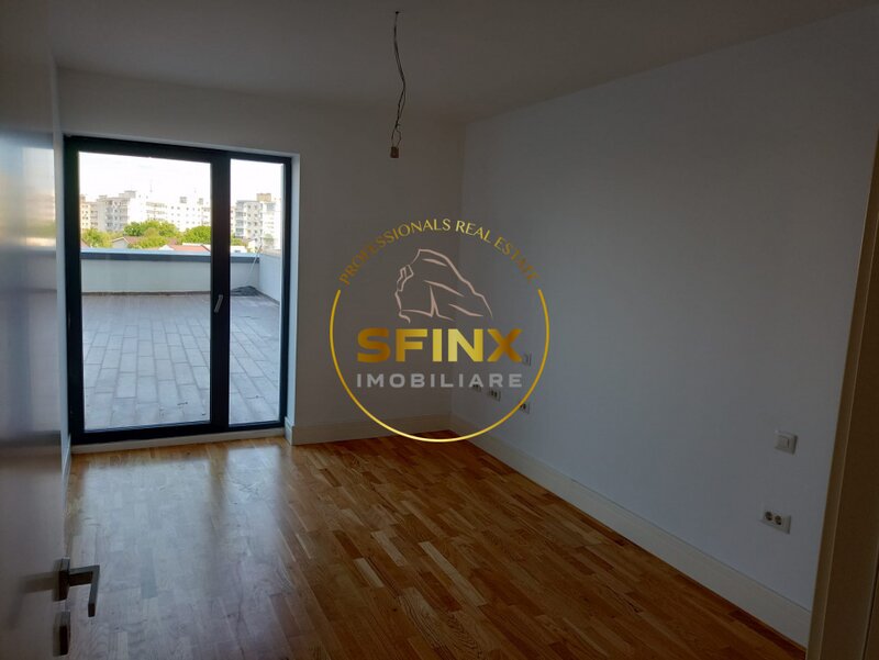 Barbu Vacarescu apartament 2 camere de vanzare terasa spectaculoasa 122 mp